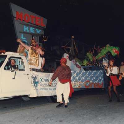 A float for the twilight fantasy parade.