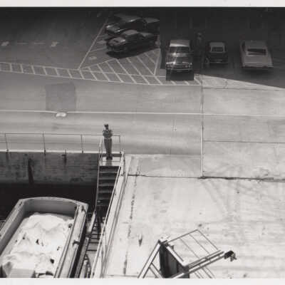 Captain Gig playing a bugle