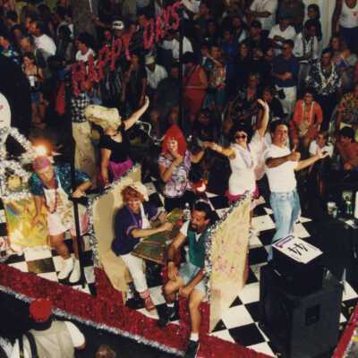 Float number 44 in the parade.