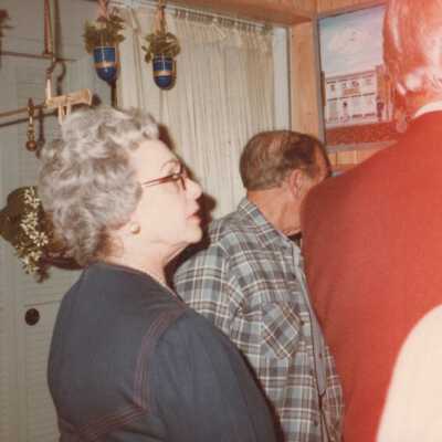 Margo Golan at Mario Sanchez event: Copyright: © Key West Art & Historical Society; Origformat: Print-Photographic