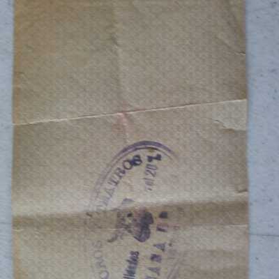 Ticket (back)