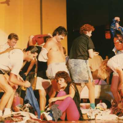 Some sort of performance going on.