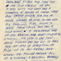 Letter Written by Mario Sanchez to Charles and Barbara Martin