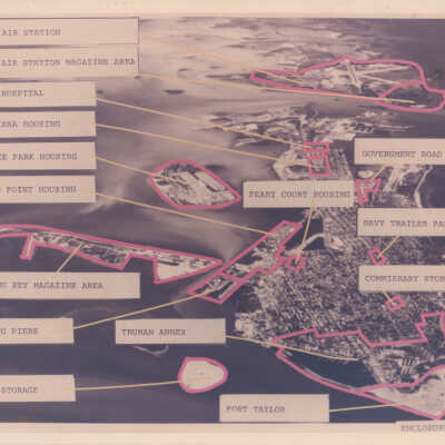 Aerial View of Naval Station Key West