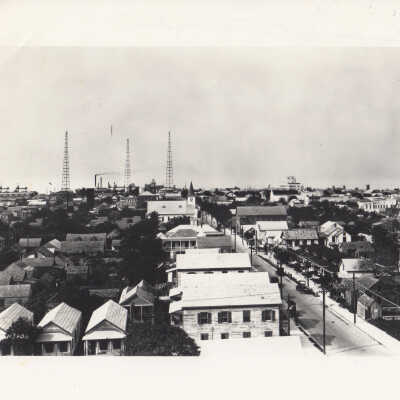 View of Whitehead Street from Key West Lighthouse