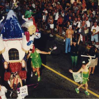 Float number 22 in the parade.