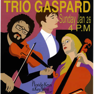 'Trio Gaspard' Impromptu Classical Concerts Poster