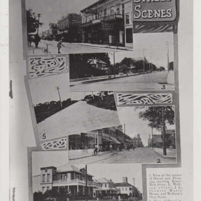 Five pictures of Key West Street Scenes