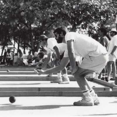 Group playing Bocce Ball: Copyright: © Key West Art & Historical Society; Origformat: Print-Photographic