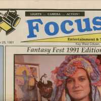 The Focus newspaper Fantasy Fest 1991 Edition.