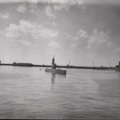 Submarine during Navy Day, 1970