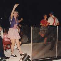 A float in the parade.