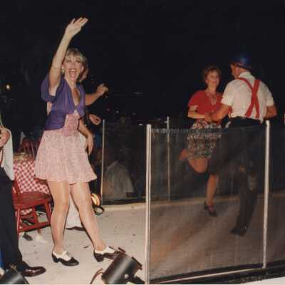 A float in the parade.