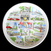 Key West Souvenir Plate