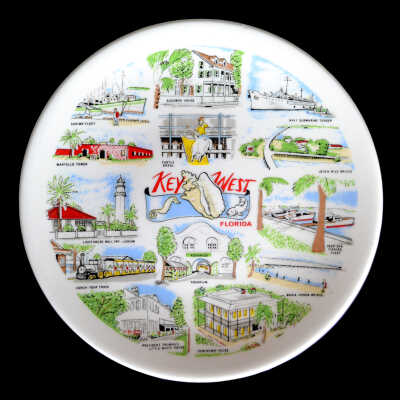 Key West Souvenir Plate