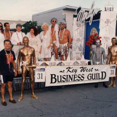 Key West business guild float.