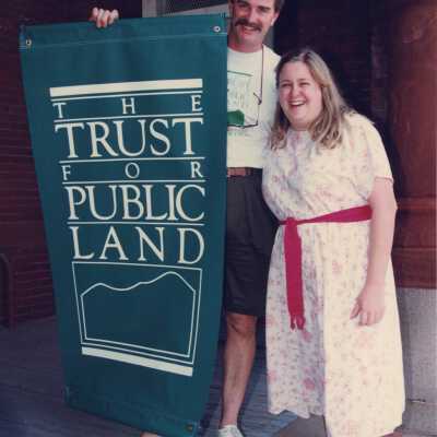 Susan Olsen and Greg Chelius at the Custom House