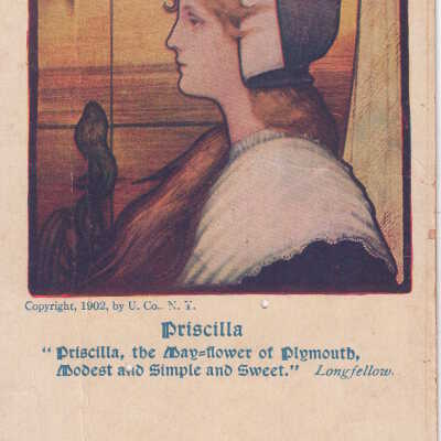 “Priscilla”, the Mayflower of Plymouth