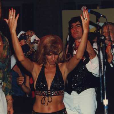 Unknown people at the Coronation Ball.