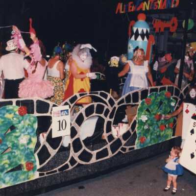 Float number 10 in the parade.