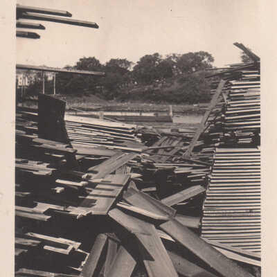 Pile of lumber: Copyright: © Key West Art & Historical Society; Origformat: Print-Photographic