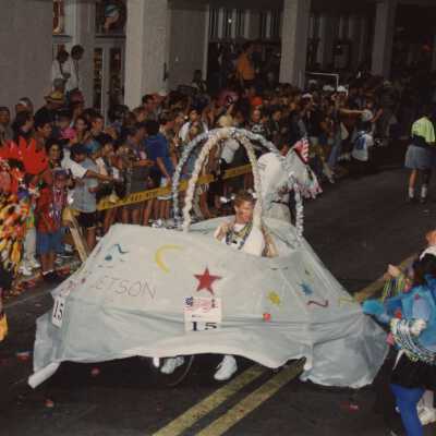 Float number 15 in the parade.