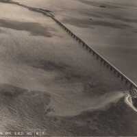         Aerial view of Bahia Honda Bridge
   
