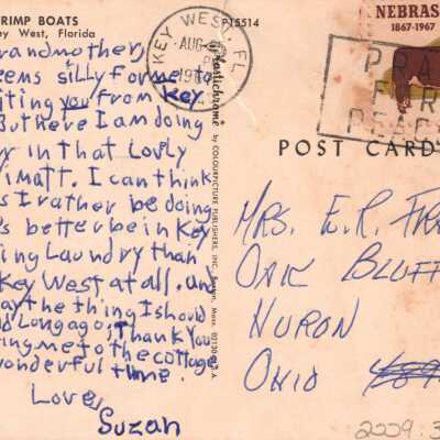 Shrimp Boats at Key West, Florida: © Key West Art & Historical Society
