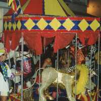 A float in the parade.