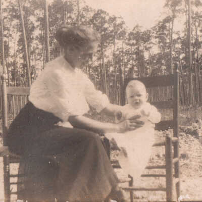 Unknown mother and child