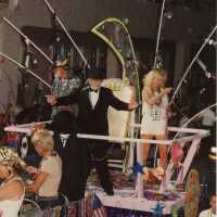 A float in the parade.