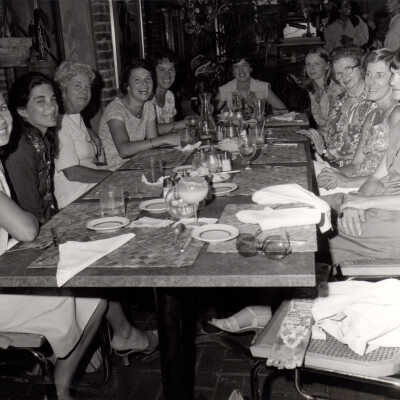 Sara Kuhl, Suzie and Eleanor Buchwalter, and Sophie Gibbs