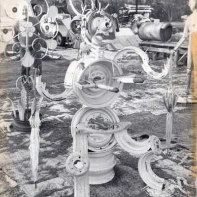 Stanley Papio metal sculpture: Copyright: © Key West Art & Historical Society; Origformat: Print-Photographic