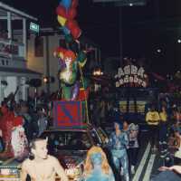 A few floats in the parade.