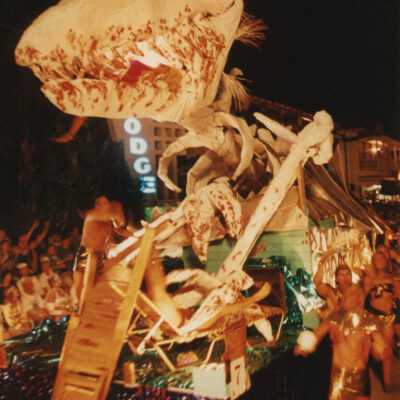 A Float in the parade.
