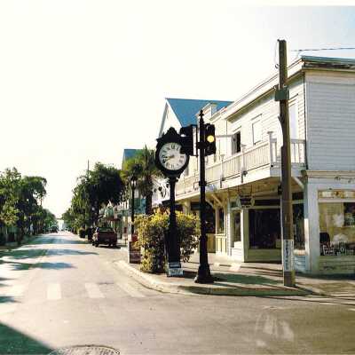Corner of Southard and Duval