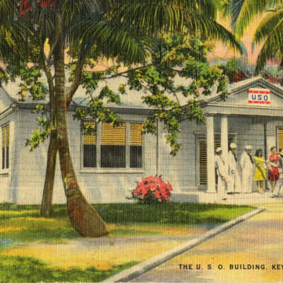 The U.S.O. Building, Key West, Florida