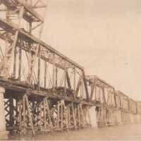          Bahia Honda bridge construction; Copyright: © Key West Art & Historical Society; Origformat: Print-Photographic
   