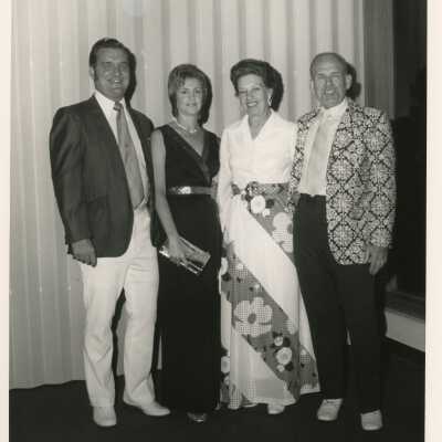 4 Unknown people at a party