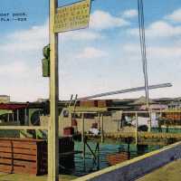 Charter Boat Dock, Key West, Fla.