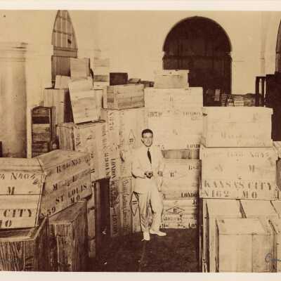Man in a Tobacco factory in Cuba