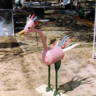 Stanley Papio's Bird Sculpture