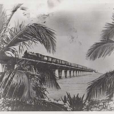 Florida East Coast Railway on the Seven Mile Bridge