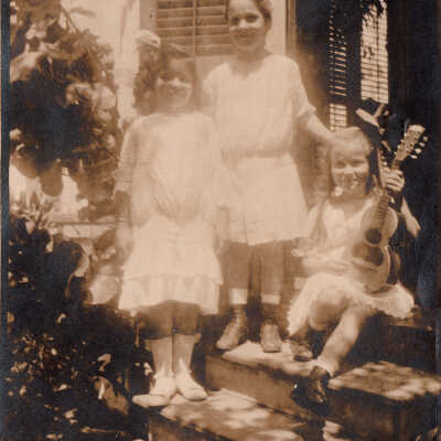 Three unknown children