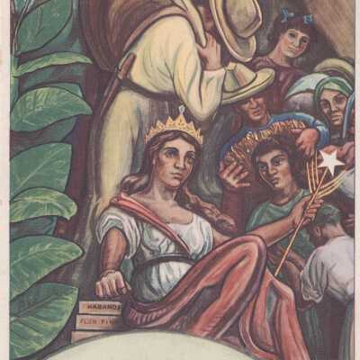 'La Reina del Tabaco' Pintura Mural