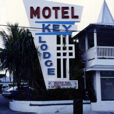 Key Lodge Motel Sign