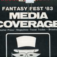 Fantasy Fest 1983 media coverage by Newman, Blitz, and McConnell.