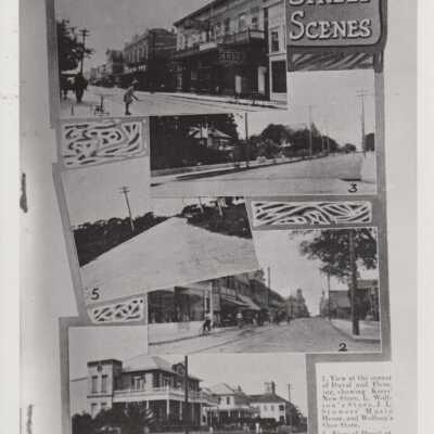 Five pictures of Key West Street Scenes