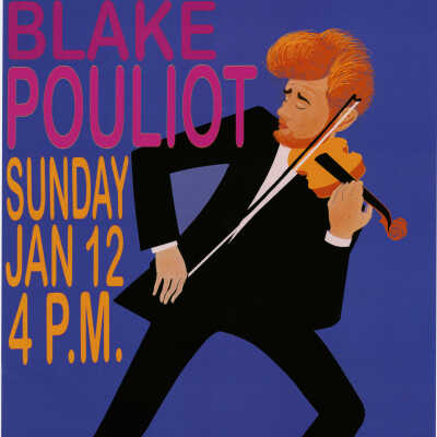 'Blake Pouliot' Impromptu Classical Concerts Poster