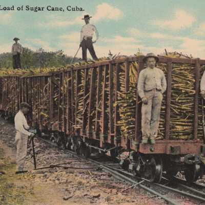 Train Load of Sugar Cane, Cuba